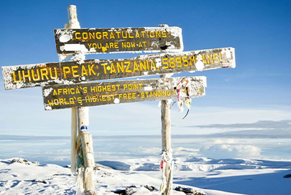 Kilimanjaro Summit Point